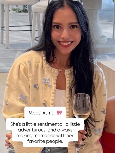 Meet my client!! Not only do I love what I do, I really adore my clients. Say hi to Asma! I’m in the middle of planning her holiday trip with family. Gorgeous smile and always so kind!!